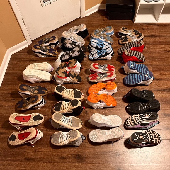 Jordan Retro Jordans 4 6 10 11 12 13 low high Nike Air Force 1 AIr Max 97 - Picture 7 of 11